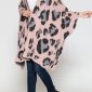 5045526_BLUSH CHLOE'S LEO BRUSHED KIMONO_(FW21)_C