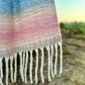 5100207_BLUE DESERT AIR FLUFFY OBLONG SCARF_(FW24)_E