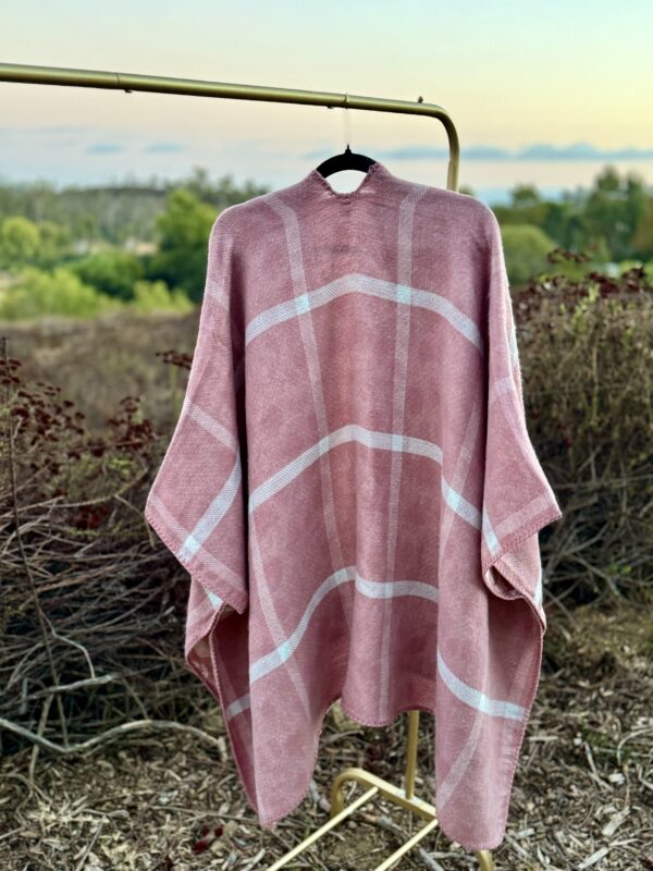 5100915_ROSE THE WILDCARD LEO PLAID KIMONO_(FW24)_B 5100915_ROSE THE WILDCARD LEO PLAID KIMONO_(FW24)_B