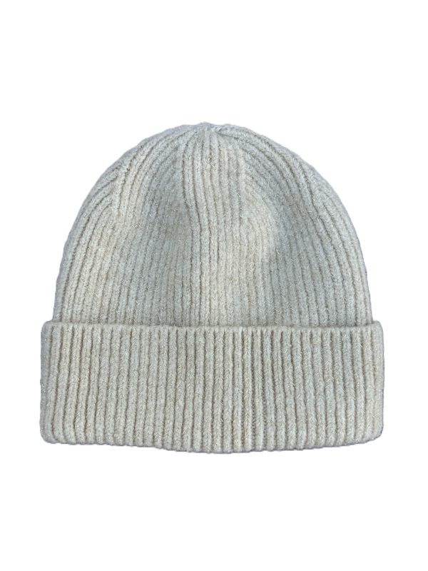5102711_BEIGE THE WHITNEY SKULL CAP LUREX BEANIE_(FW24)_A Beige Whitney Skull Cap Lurex Beanie