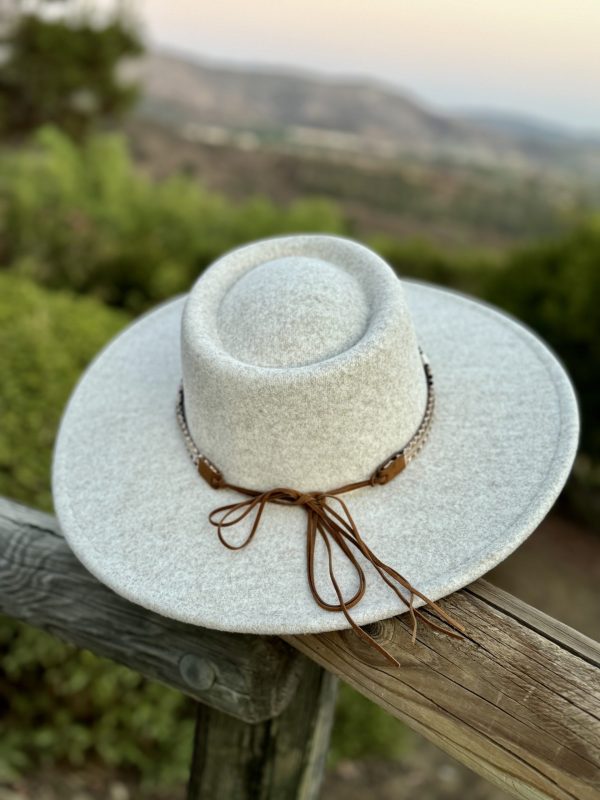 5103053_OATMEAL DUNDEE FEDORA HAT_(FW24)_D 5103053_OATMEAL DUNDEE FEDORA HAT_(FW24)_D