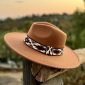 Camel Wild Pony Fedora Hat