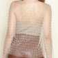 DD0001 TO DD0004_S TO XL_NUDE BEAD AND PEARL EMBELLISHED LONG SLEEVE SHEER MESH TOP_(SS24_CB)_C