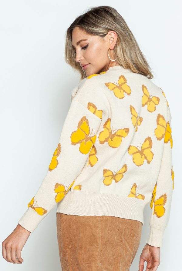 LC0004 TO LC0006_S TO L_APRICOT BUTTERFLY LONG SLEEVE SWEATER_(SS24_CB)_B LC0004 TO LC0006_S TO L_APRICOT BUTTERFLY LONG SLEEVE SWEATER_(SS24_CB)_B