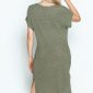 LF0005 TO LF0007_S TO L_OLIVE WAFFLE TEXTURE CURVED HEM T-SHIRT-DRESS_(SS24_CB)_C