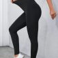 LF0012 TO LF0015_S TO XL_BLACK CRISS CROSS TUMMY CONTROL HIGH WAISTED LEGGINGS_(SS24_CB)_B
