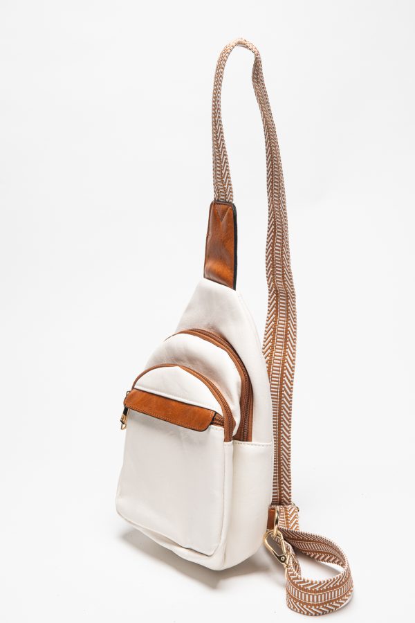 LS0004_IVORY MULTI ZIPPED STREET CASUAL SLING BAG_(SS24_CB)_E LS0004_IVORY MULTI ZIPPED STREET CASUAL SLING BAG_(SS24_CB)_E