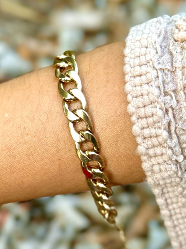 MB-23008-LTAG_CURB CHAIN LINK BRACELET_(FW24)_A MB-23008-LTAG_CURB CHAIN LINK BRACELET_(FW24)_A