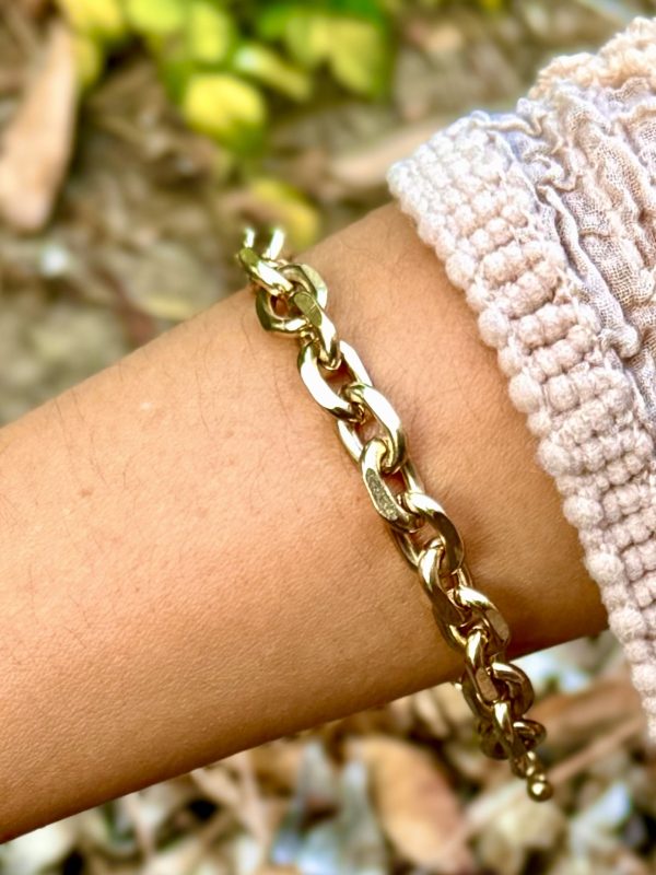 MB-23040-LTAG_CHAIN LINK BRACELET_(FW24)_A MB-23040-LTAG_CHAIN LINK BRACELET_(FW24)_A