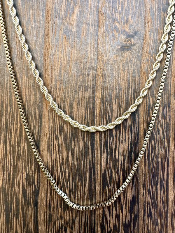 MN-220052-LTAG_FIGARO AND SNAKE LINK NECKLACE DUO_(FW24)_B MN-220052-LTAG_FIGARO AND SNAKE LINK NECKLACE DUO_(FW24)_B