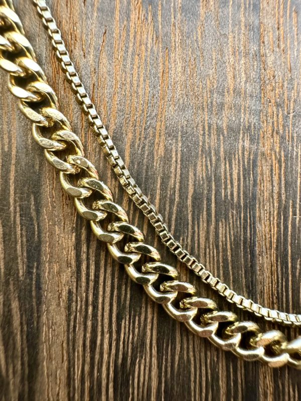 MN-220212-LTAG_SPIGA AND BOX LINK NECKLACE DUO_(FW24)_B MN-220212-LTAG_SPIGA AND BOX LINK NECKLACE DUO_(FW24)_B