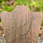 Double Curb Chain Necklace
