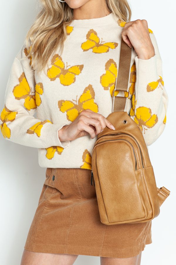 MW0003_TAN WYLIE DOUBLE ZIPPER SLING BAG_(SS24_CB)_A MW0003_TAN WYLIE DOUBLE ZIPPER SLING BAG_(SS24_CB)_A