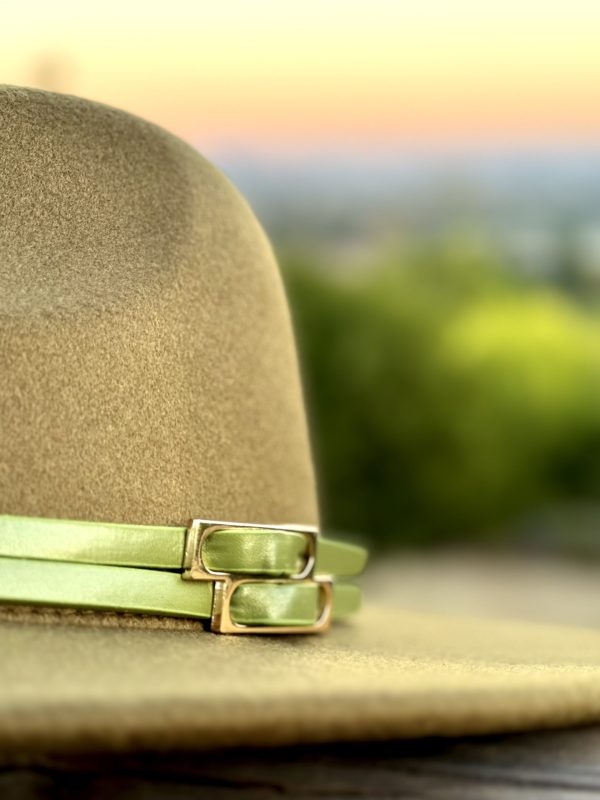 5082427_OILVE BUCKLE UP FEDORA HAT_(FW24)_B 5082427_OILVE BUCKLE UP FEDORA HAT_(FW24)_B