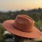 Suede Fedora Hat