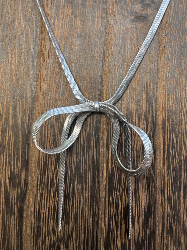 MN-24021-RH__ENDLESS BOW RIBBON (FW24)_B Endless Bow Ribbon Necklace - 4